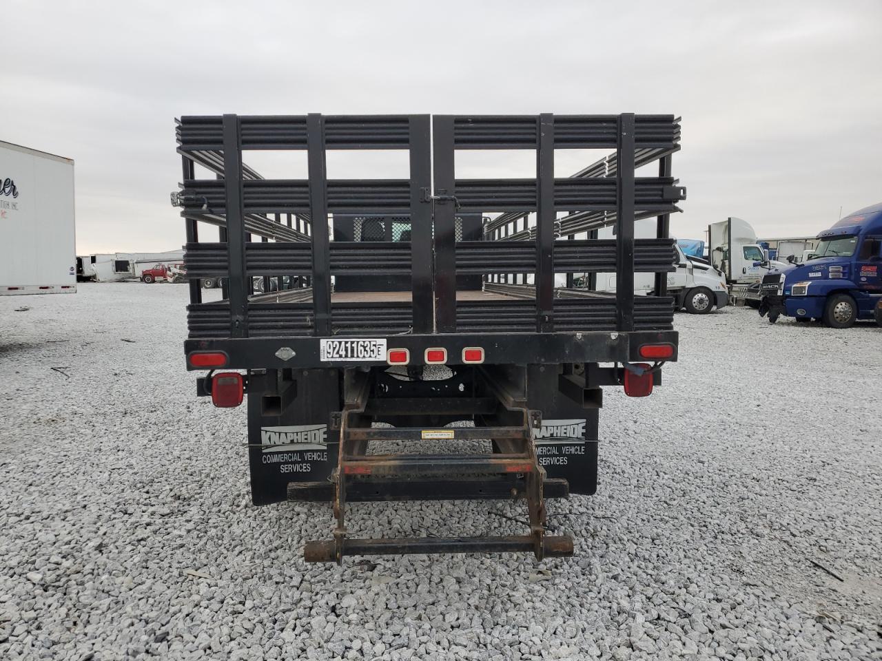 2015 International 4300 Flatbed Truck VIN: 3HAMMMMM1FL744255 Lot: 92411635