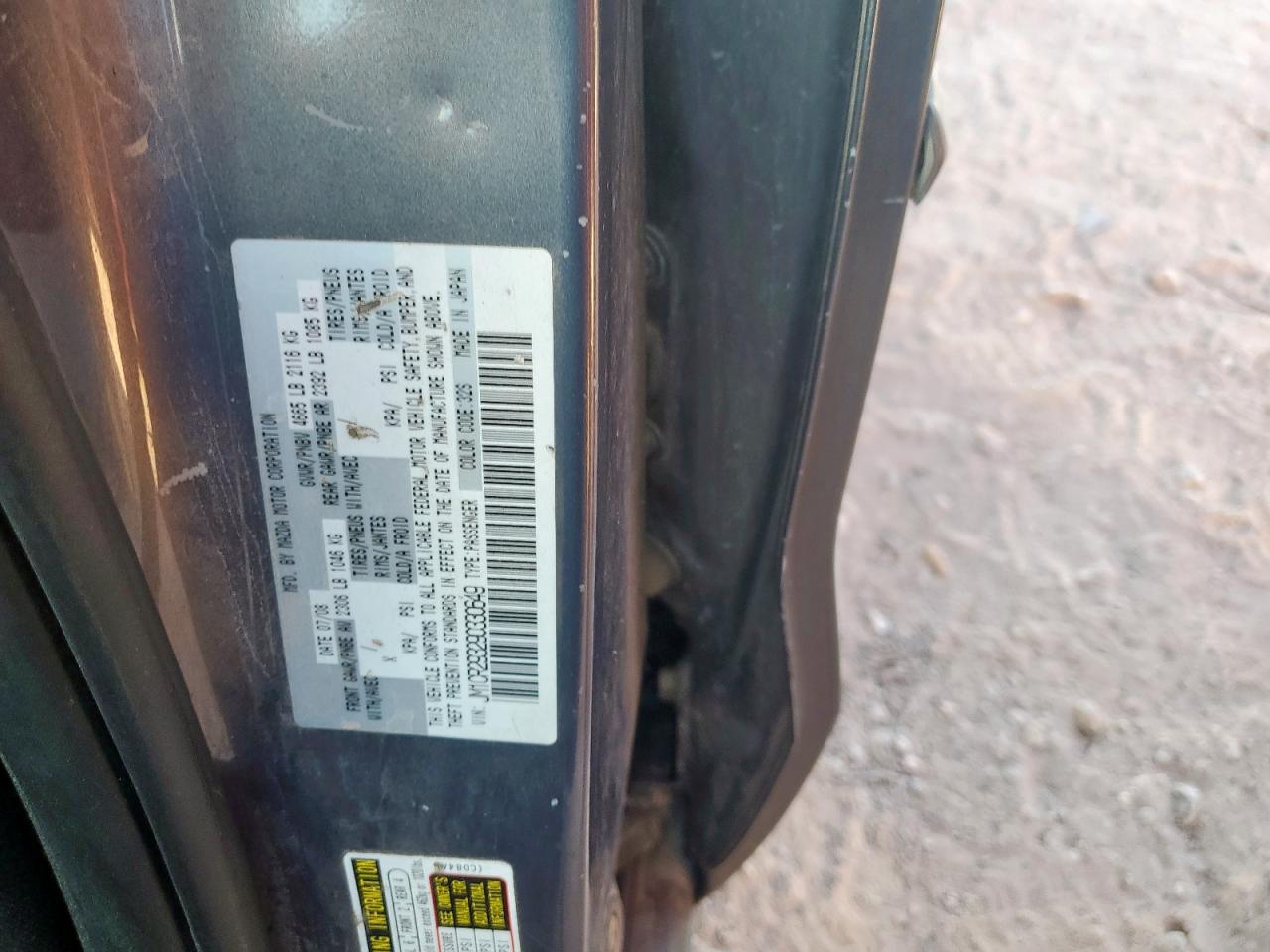 2009 Mazda 5 VIN: JM1CR293290330649 Lot: 91304115