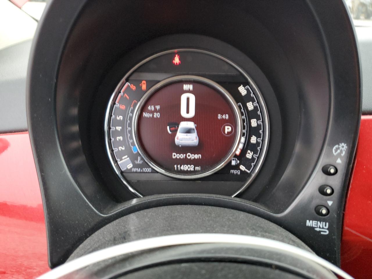 2017 Fiat 500 Pop VIN: 3C3CFFKR8HT561351 Lot: 93132075