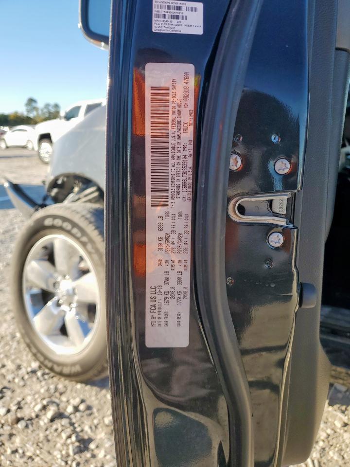 2019 Ram 1500 Classic Slt VIN: 1C6RR6LT3KS539104 Lot: 92195775