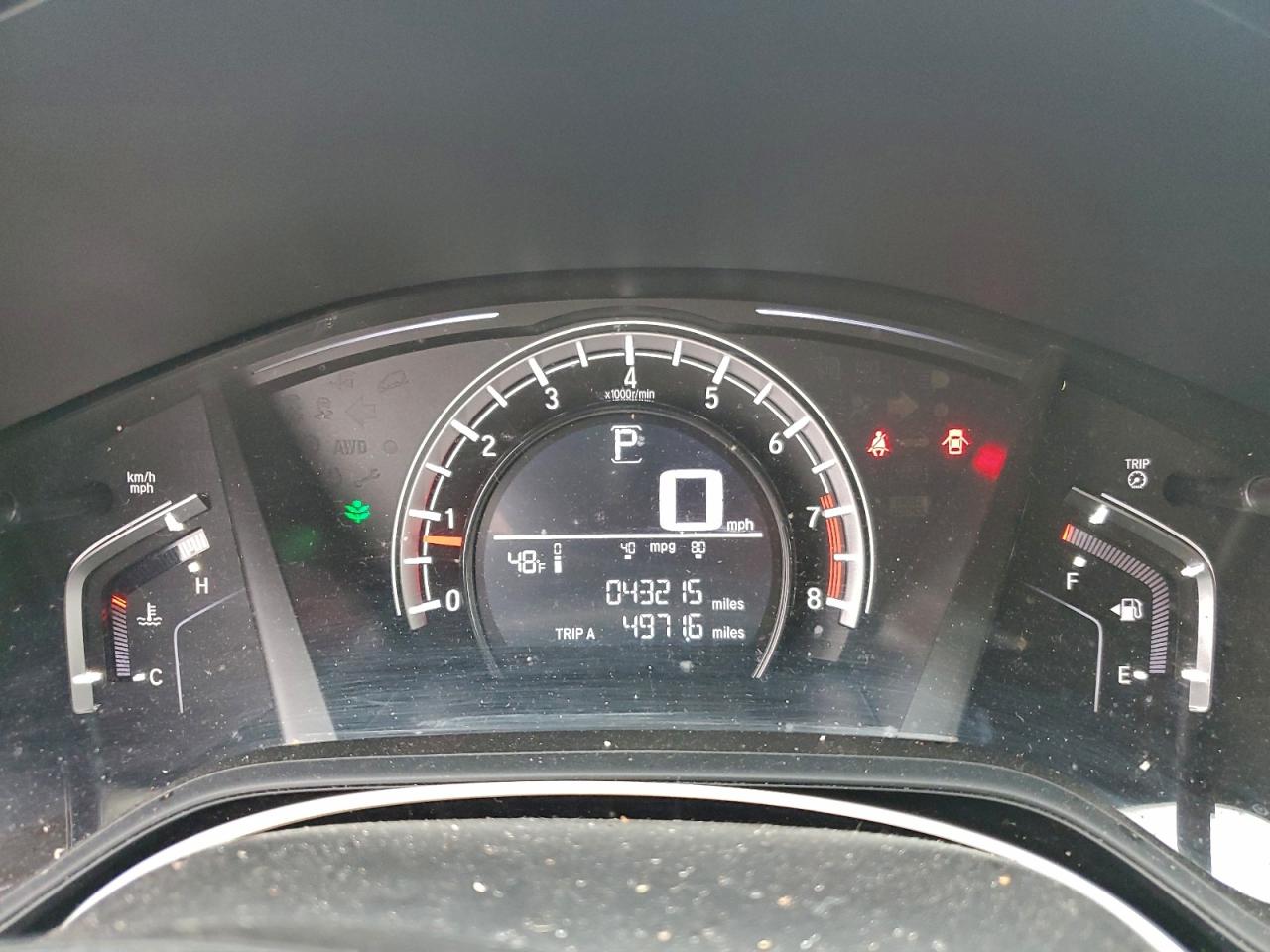 2019 Honda Cr-V Lx VIN: 2HKRW6H38KH208429 Lot: 94034425