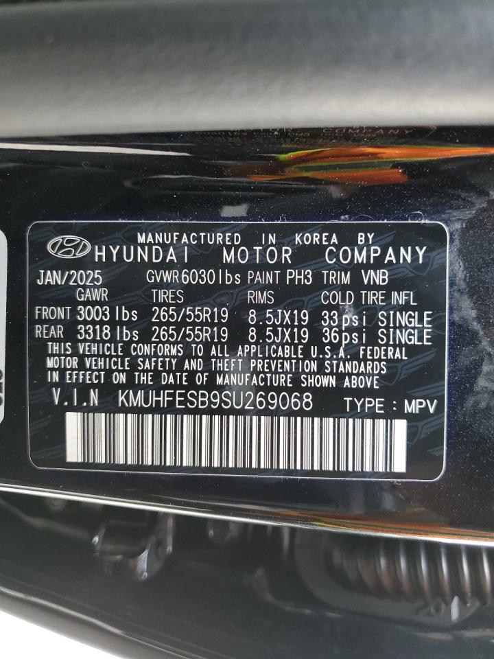 2025 Genesis Gv80 Standard VIN: KMUHFESB9SU269068 Lot: 92611695