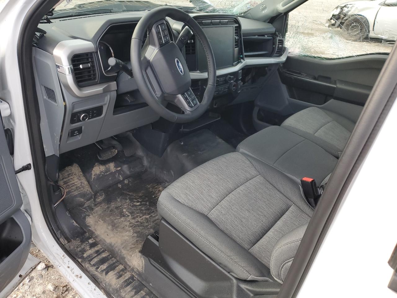 2022 Ford F150 VIN: 1FTMF1E52NKE38055 Lot: 92568005