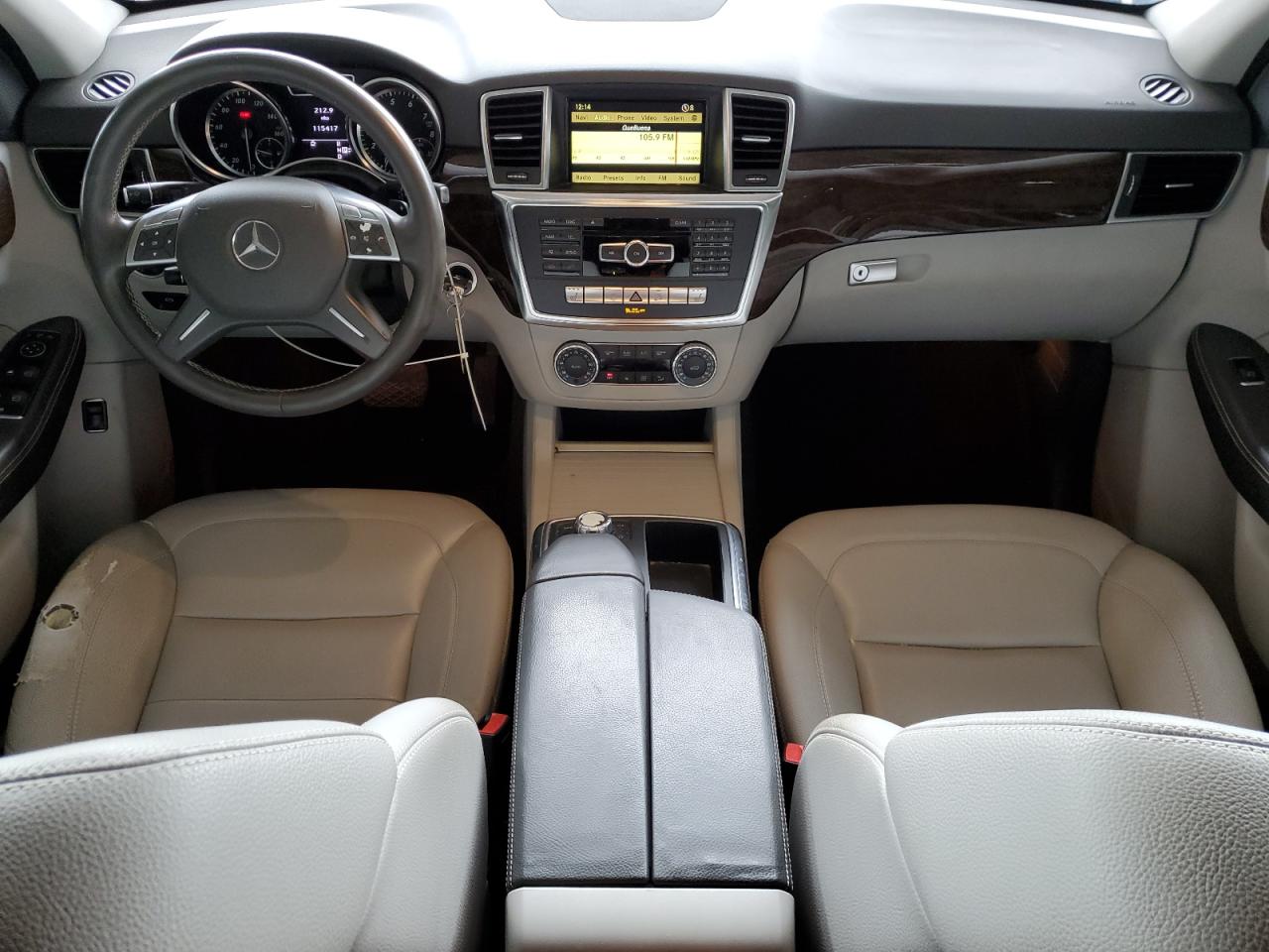 2012 Mercedes-Benz Ml 350 4Matic VIN: 4JGDA5HBXCA039397 Lot: 93629985