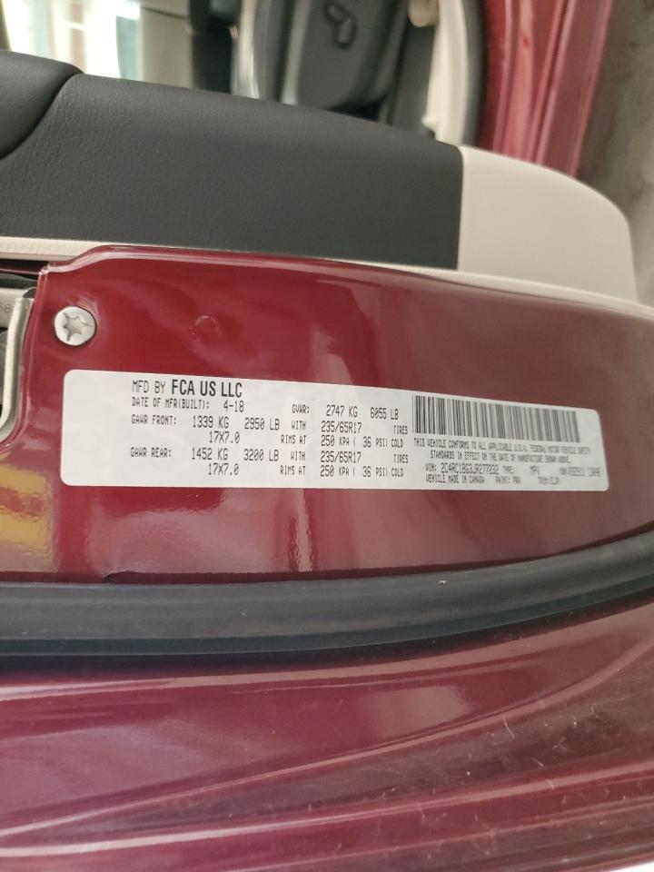 2018 Chrysler Pacifica Touring L VIN: 2C4RC1BG3JR277232 Lot: 91386275