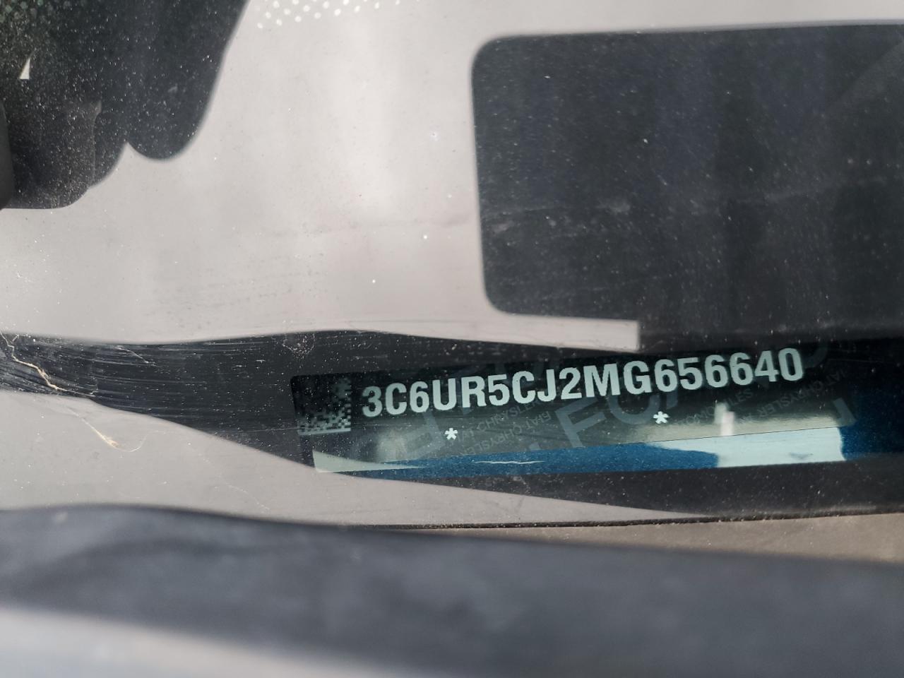 2021 Ram 2500 Tradesman VIN: 3C6UR5CJ2MG656640 Lot: 93734375