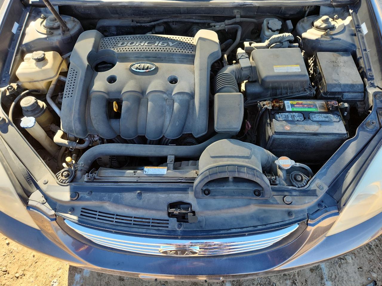 2008 Kia Optima Lx VIN: KNAGE123185254969 Lot: 92377645