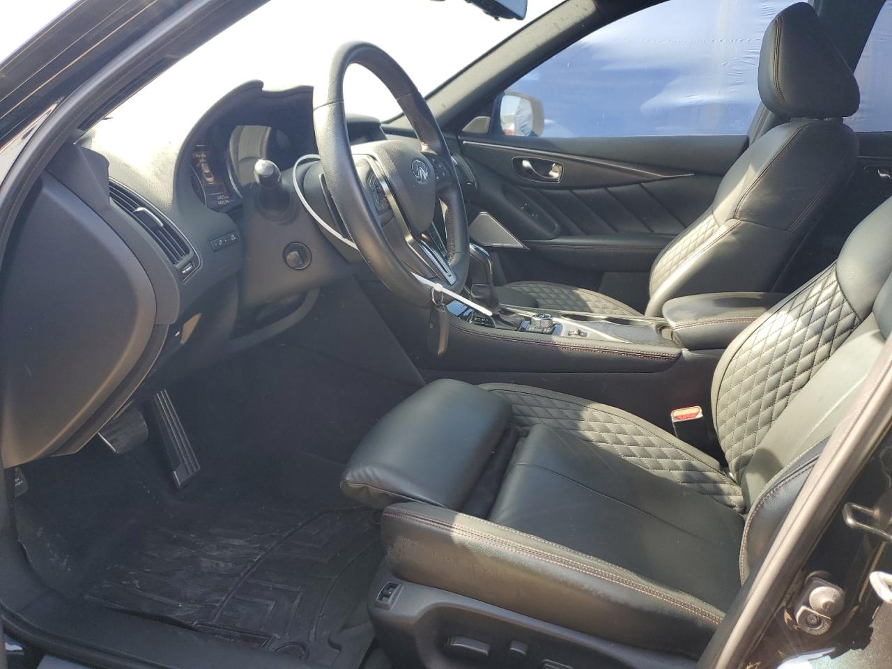 2023 Infiniti Q50 Red Sport 400 VIN: JN1FV7DPXPM570119 Lot: 89926745