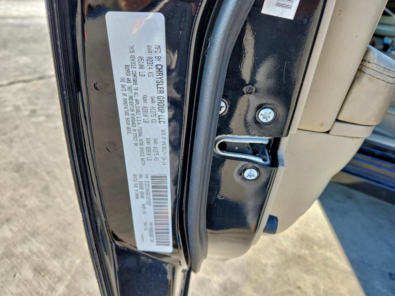 2014 Chrysler 300 VIN: 2C3CCAAG8EH377527 Lot: 94196145