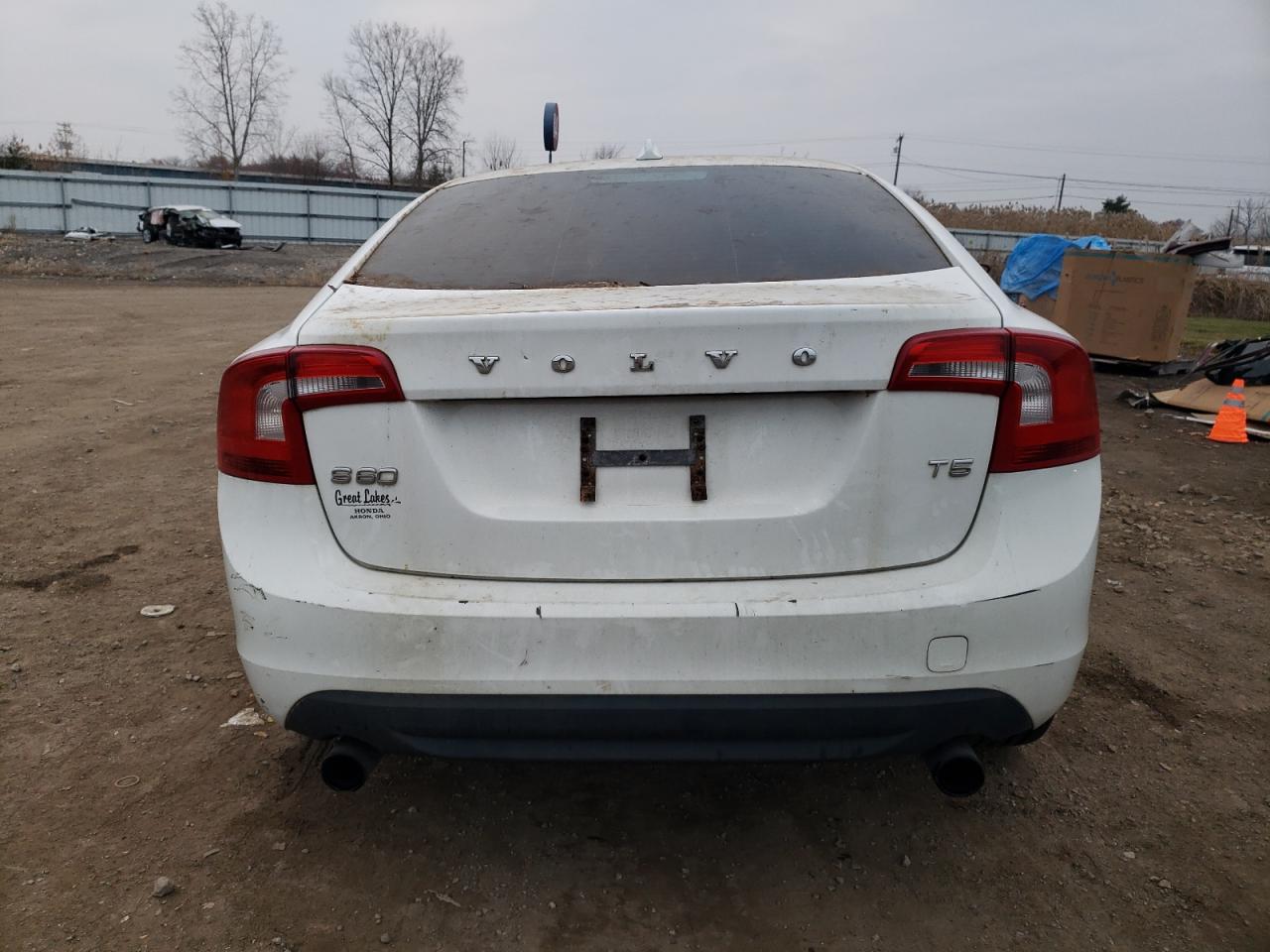 2012 Volvo S60 T5 VIN: YV1622FS9C2107723 Lot: 93843935