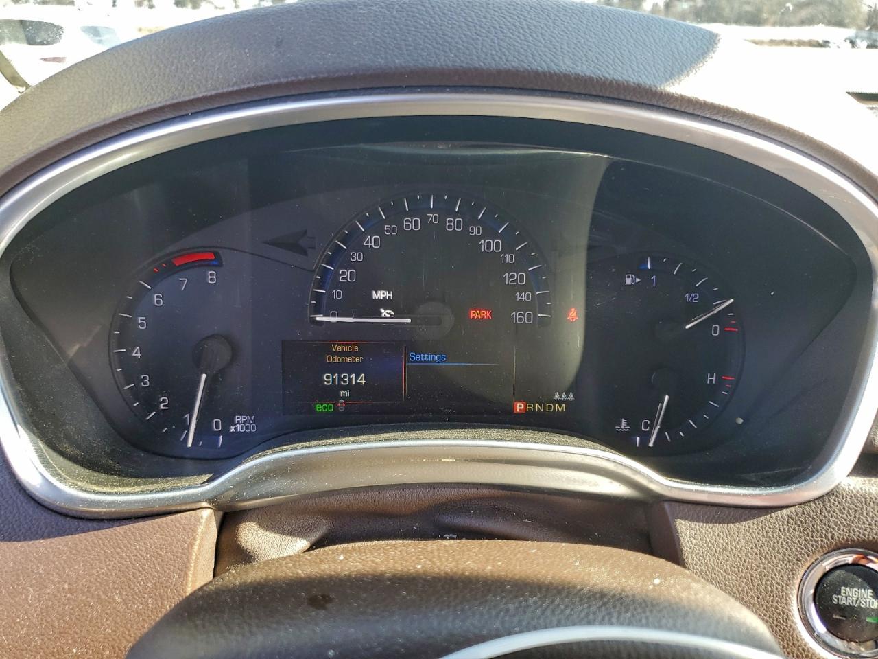 2016 Cadillac Srx Luxury Collection VIN: 3GYFNBE38GS587524 Lot: 93702765