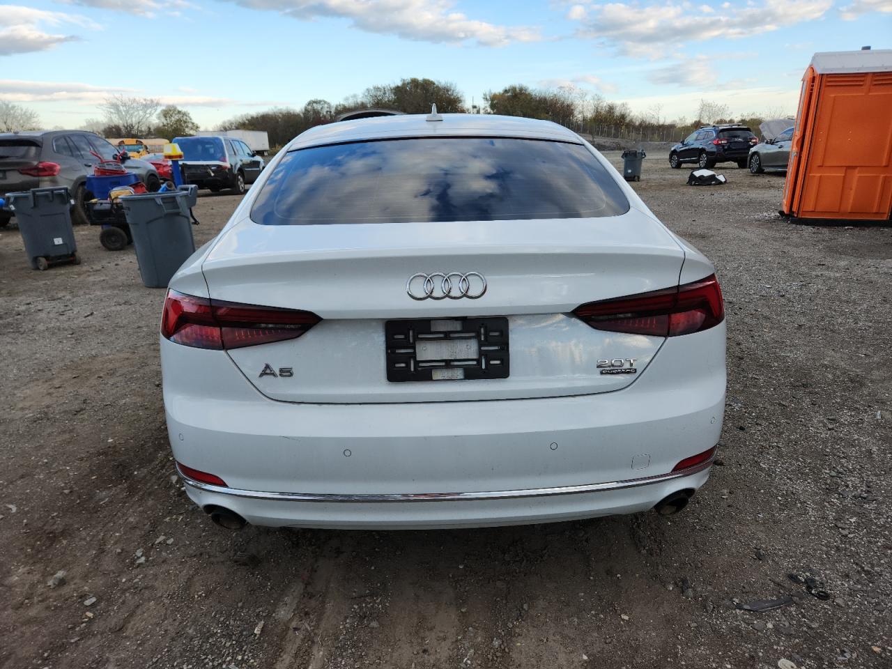 2018 Audi A5 Premium Plus VIN: WAUBNCF59JA054243 Lot: 92598745