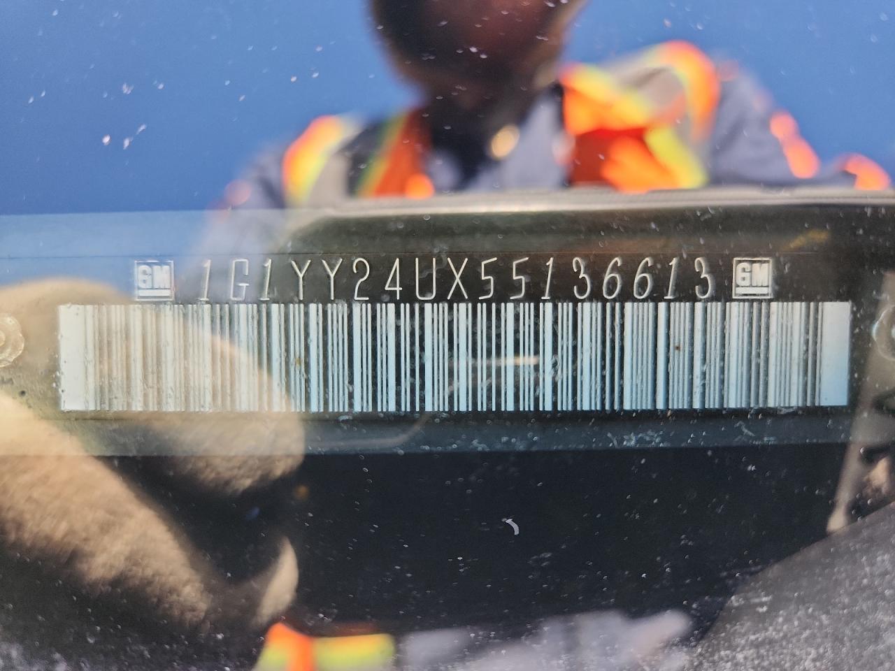 2005 Chevrolet Corvette VIN: 1G1YY24UX55136613 Lot: 91499905