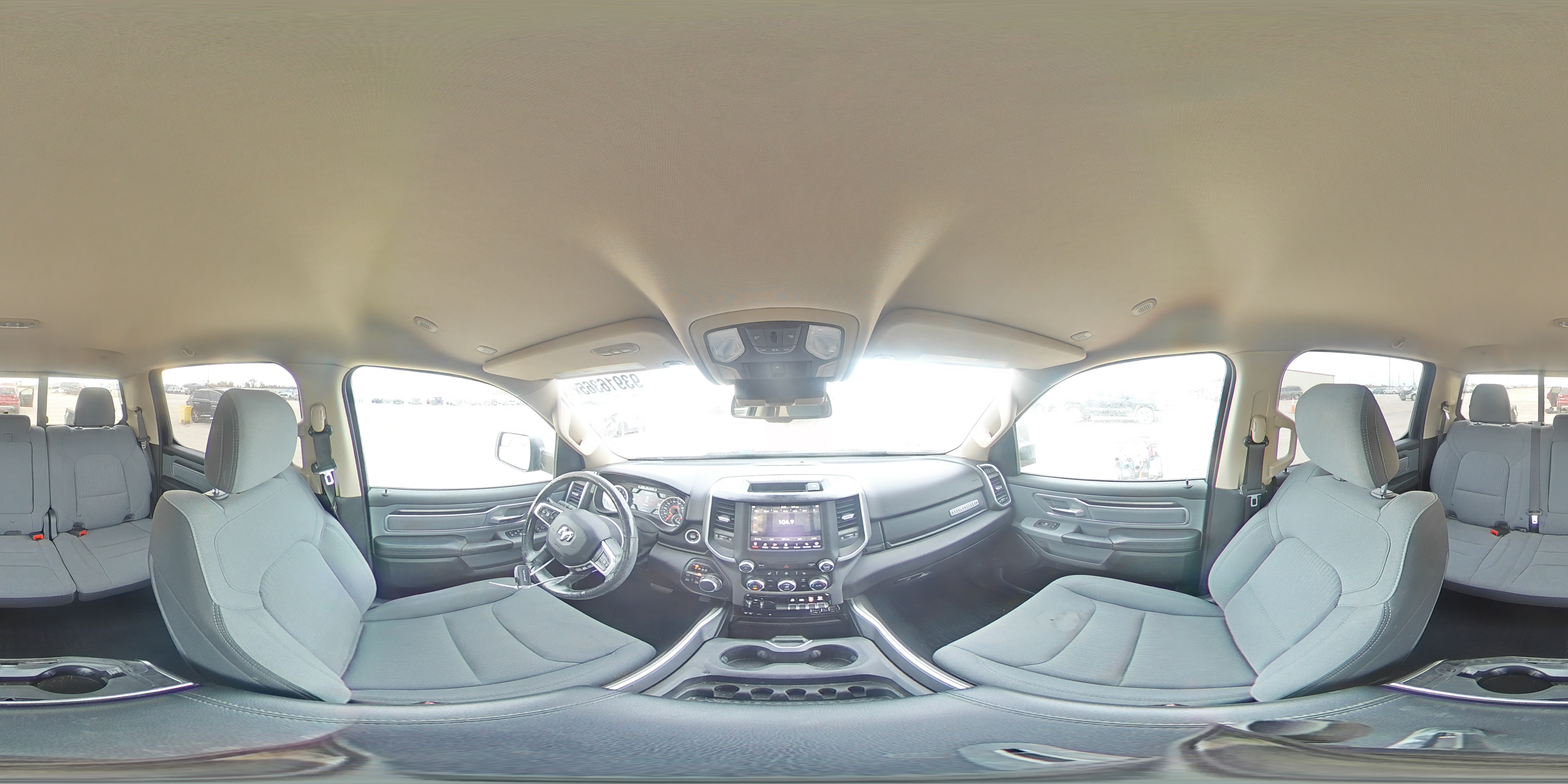 2019 Ram 1500 Big Horn/Lone Star VIN: 1C6SRFFT7KN697067 Lot: 93916365