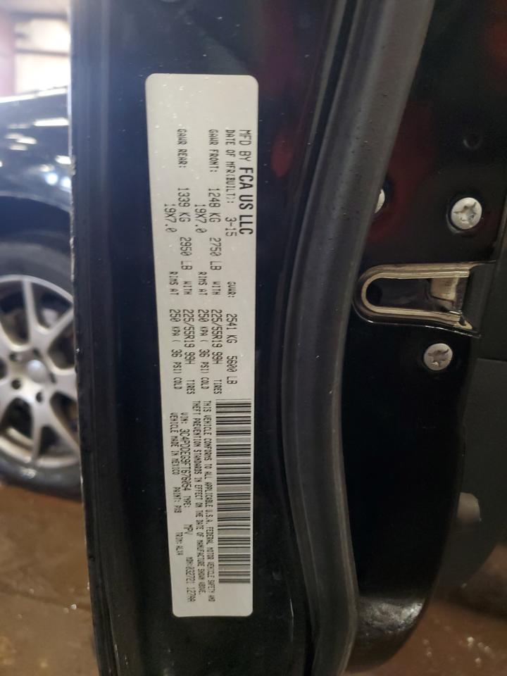 2015 Dodge Journey R/T VIN: 3C4PDDEG9FT676054 Lot: 91508645