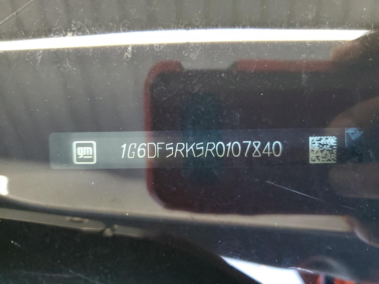 2024 Cadillac Ct4 Premium Luxury VIN: 1G6DF5RK5R0107840 Lot: 91484535