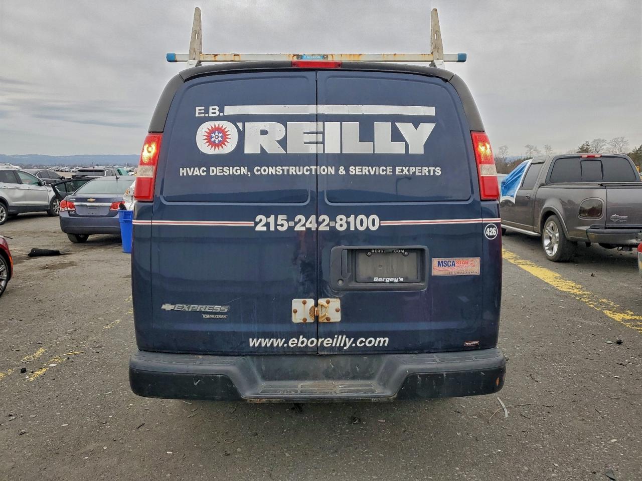 2016 Chevrolet Express G2500 VIN: 1GCWGAFF0G1127262 Lot: 93668885