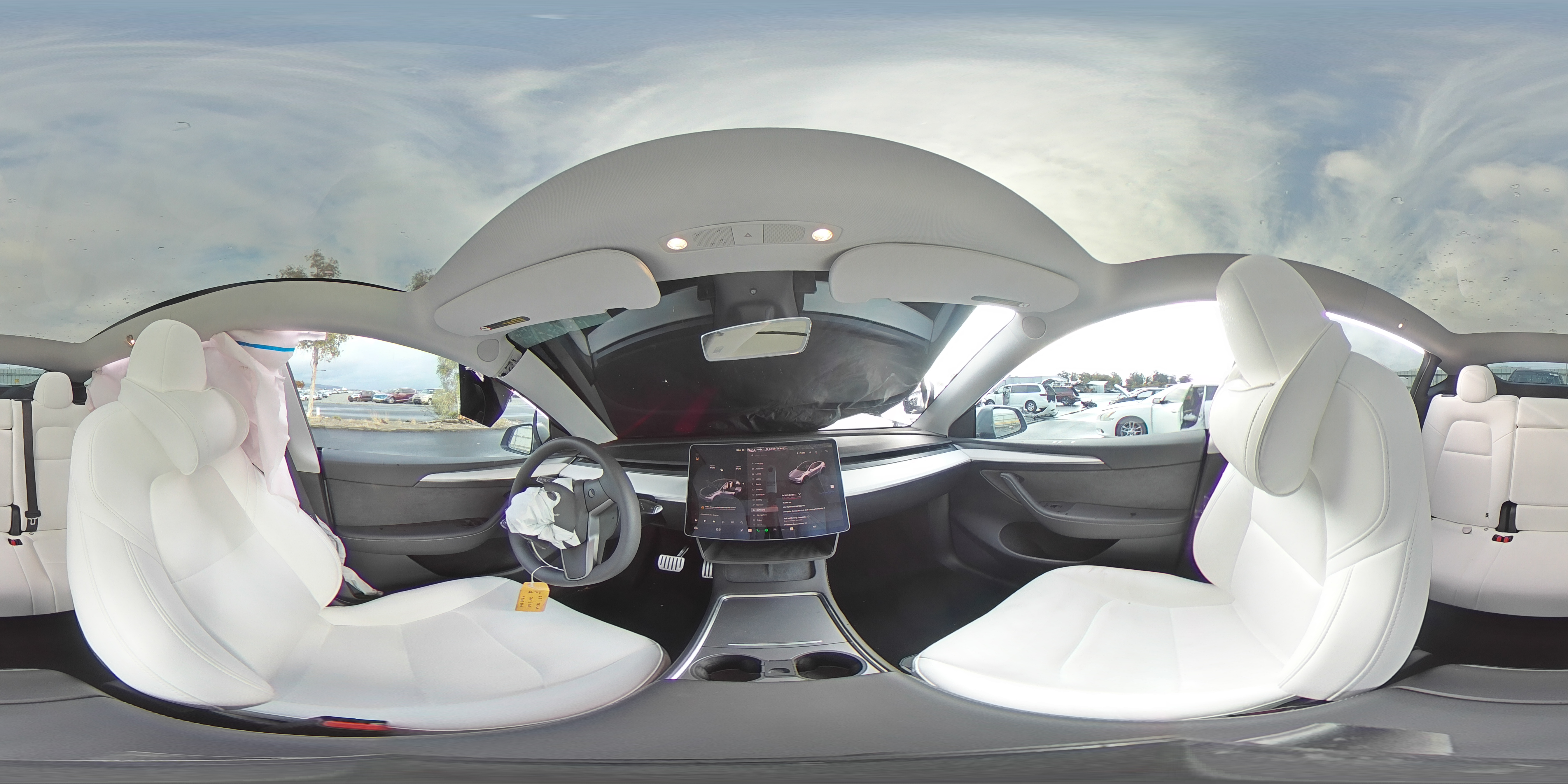 2025 Tesla Model Y VIN: 7SAYGDEF8SF302193 Lot: 91138505