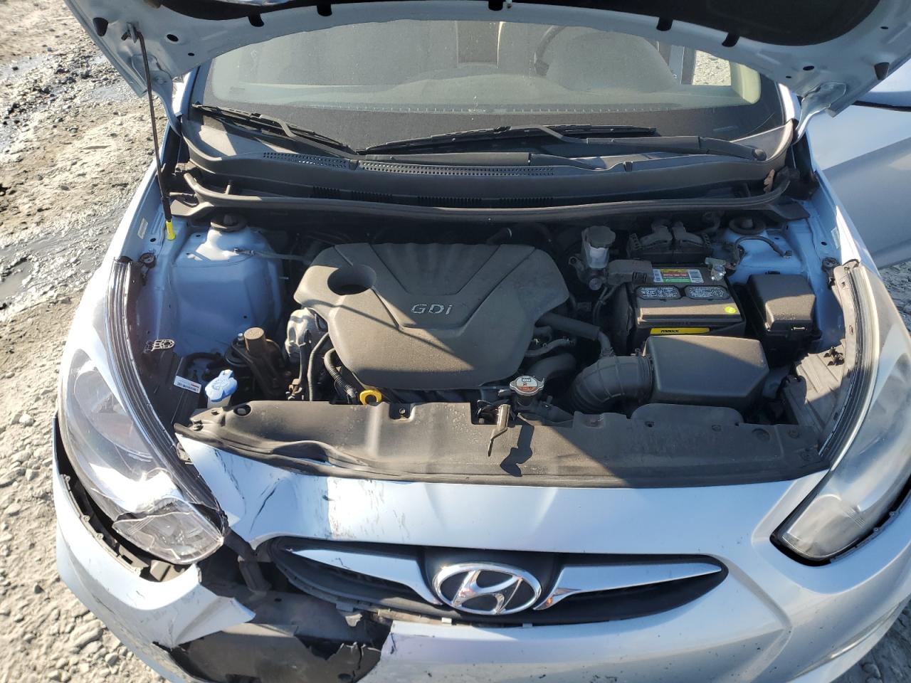 2013 Hyundai Accent Gls VIN: KMHCU4AE1DU320313 Lot: 93402955