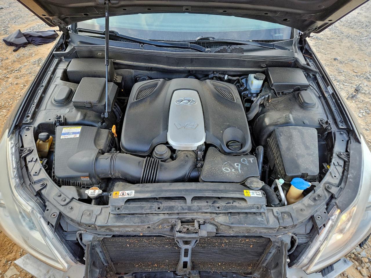 2012 Hyundai Genesis 4.6L VIN: KMHGC4DF0CU174347 Lot: 94313385