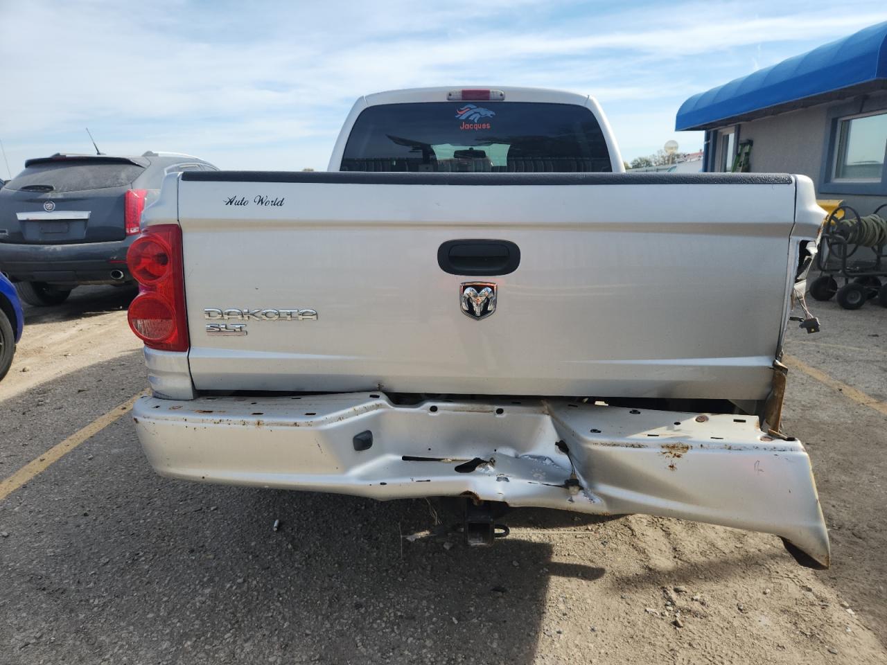 2007 Dodge Dakota Quad Slt VIN: 1D7HW48K67S128925 Lot: 91277095
