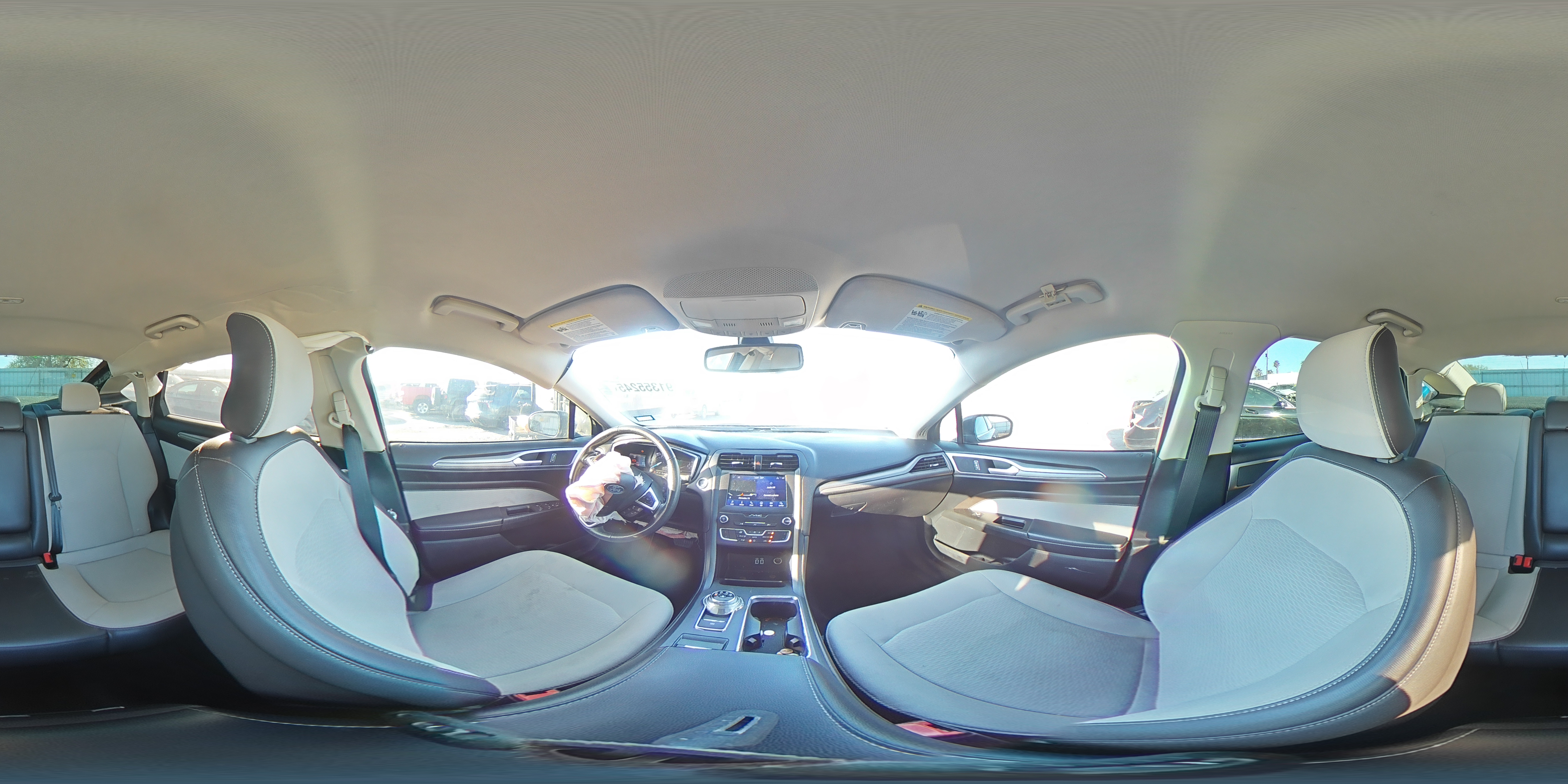 2019 Ford Fusion Se VIN: 3FA6P0HD8KR268249 Lot: 91355245