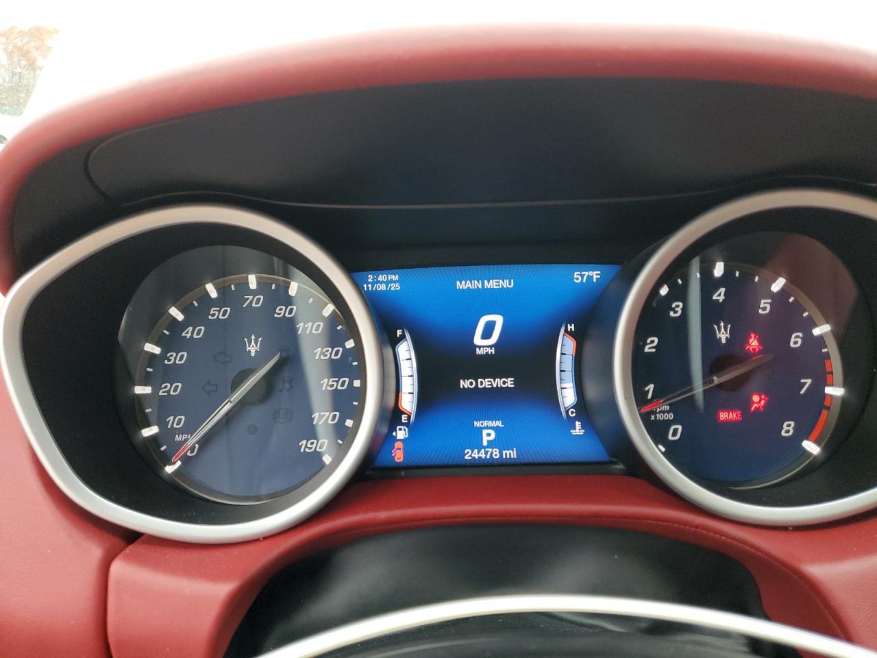 2019 Maserati Ghibli S VIN: ZAM57YTA6K1315995 Lot: 91785795