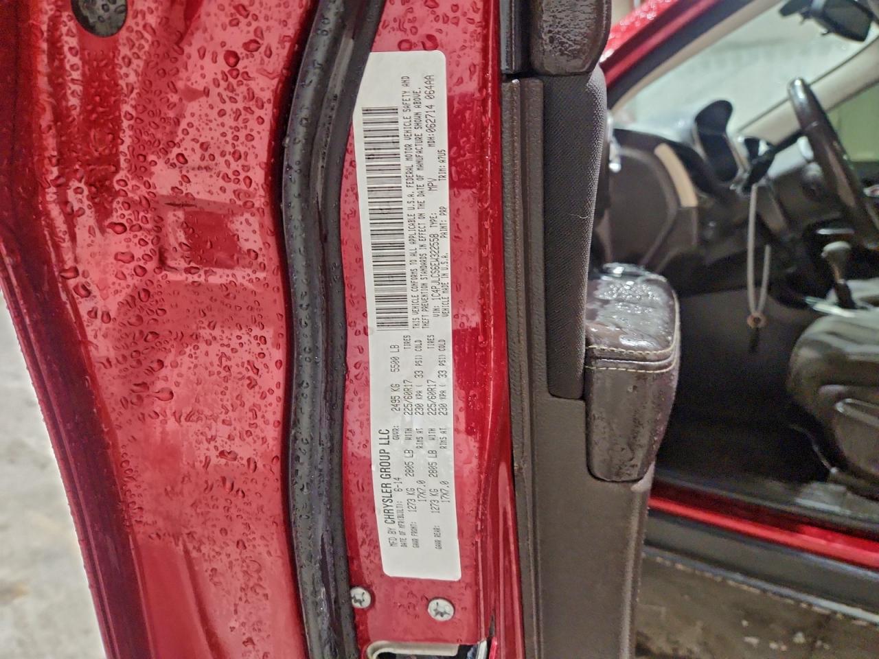 2014 Jeep Cherokee Latitude VIN: 1C4PJLCS6EW322558 Lot: 92497825