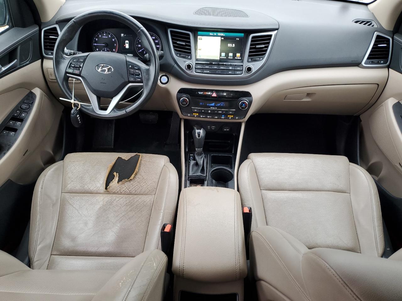 2017 Hyundai Tucson Limited VIN: KM8J3CA27HU279931 Lot: 93186045