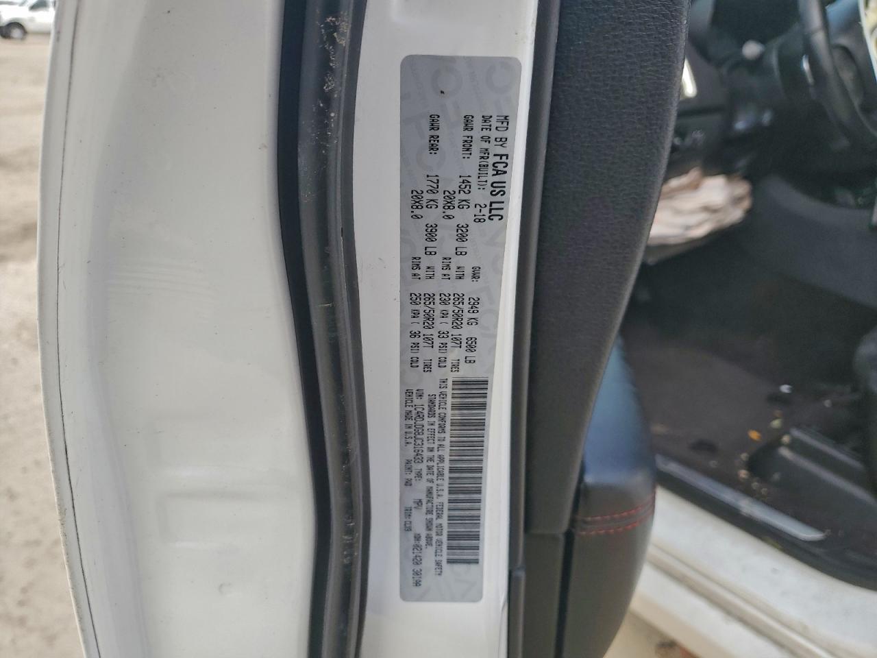 2018 Dodge Durango Gt VIN: 1C4RDJDG8JC316433 Lot: 93934935