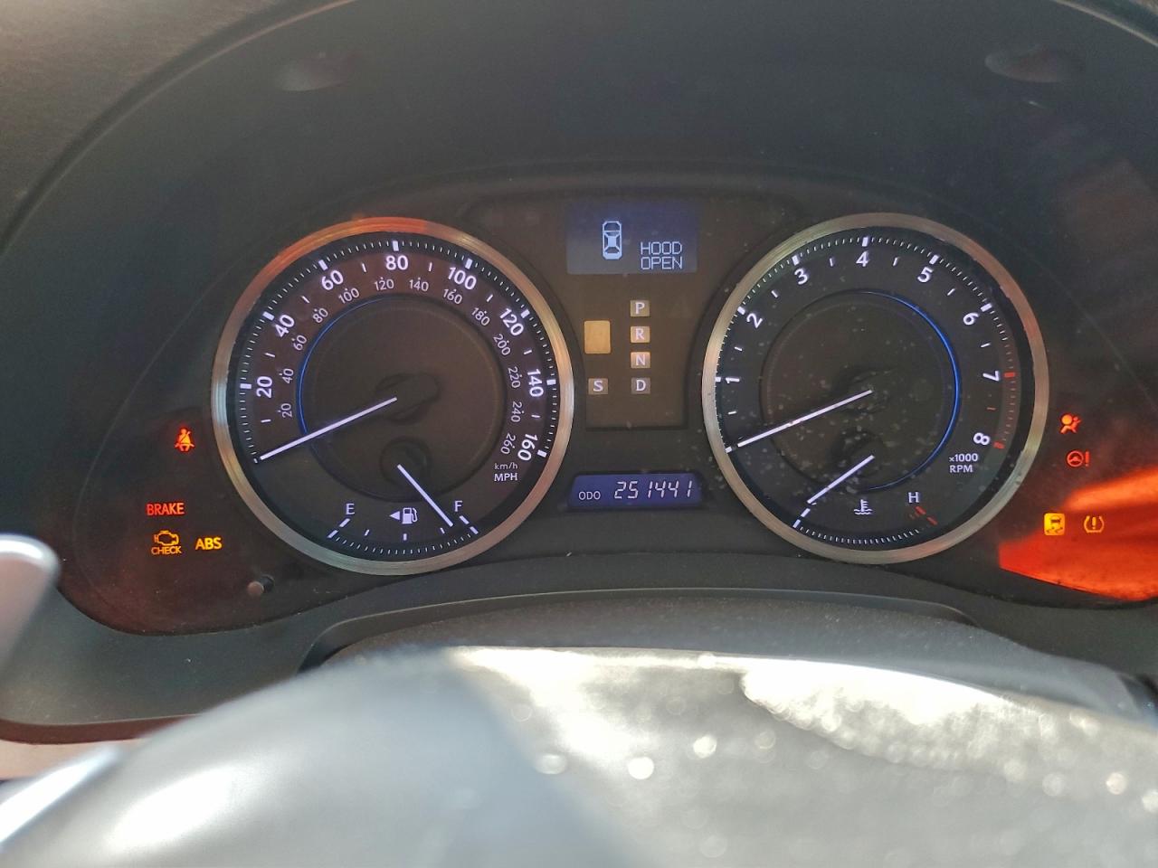 2012 Lexus Is 250 VIN: JTHBF5C25C5168000 Lot: 94001515