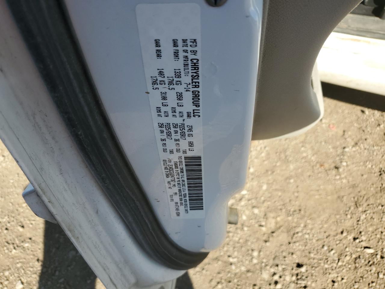 2014 Dodge Grand Caravan Sxt VIN: 2C4RDGCG1ER477367 Lot: 90380235