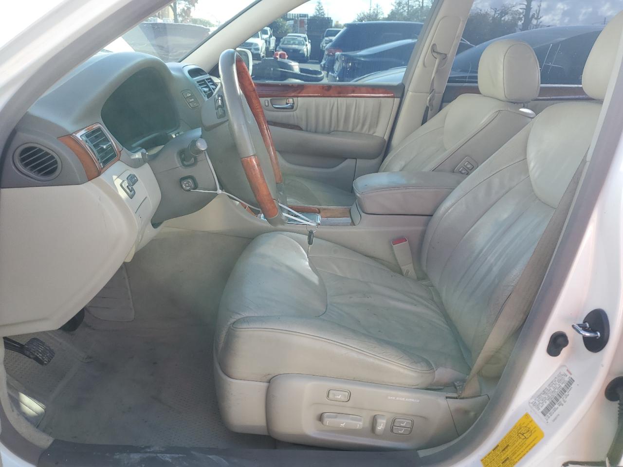 2001 Lexus Ls 430 VIN: JTHBN30F410034409 Lot: 92869355