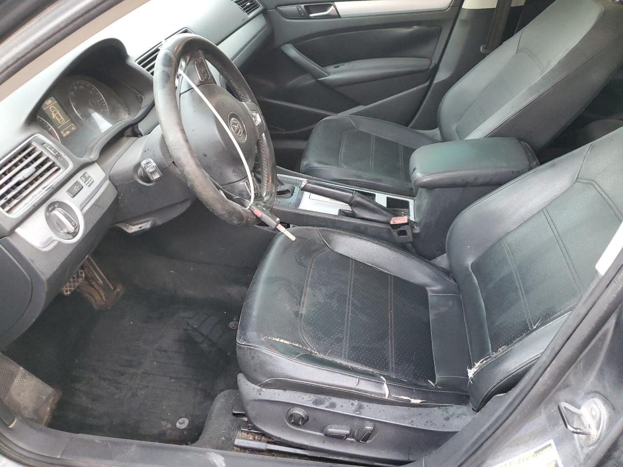 2012 Volkswagen Passat Se VIN: 1VWBN7A38CC012800 Lot: 91666795