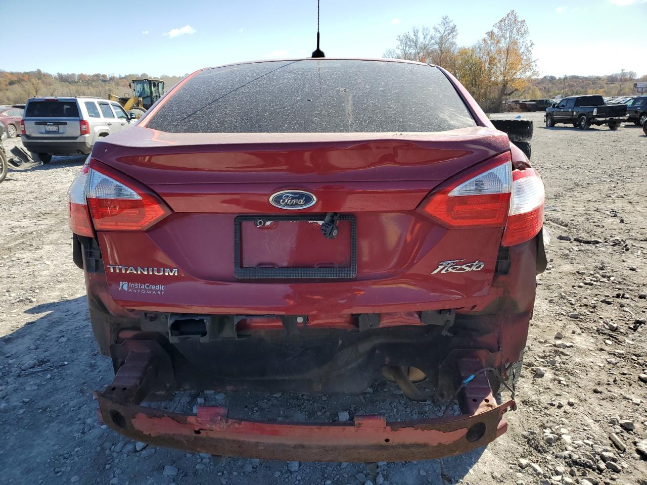 2014 Ford Fiesta Titanium VIN: 3FADP4CJ1EM226812 Lot: 91981795