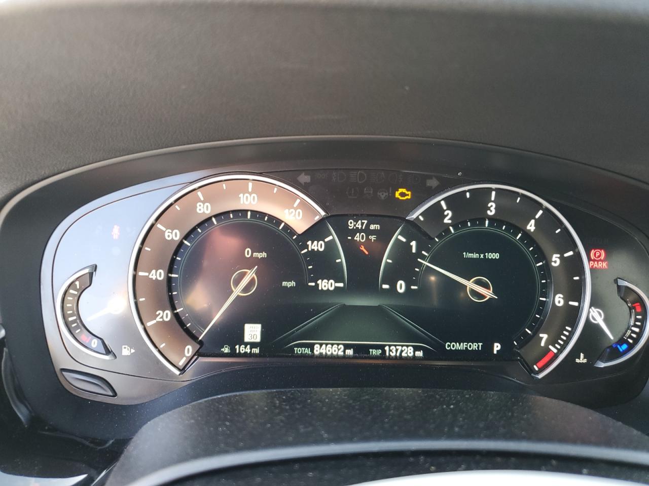 2019 BMW 540 I VIN: WBAJE5C5XKG919280 Lot: 92647925