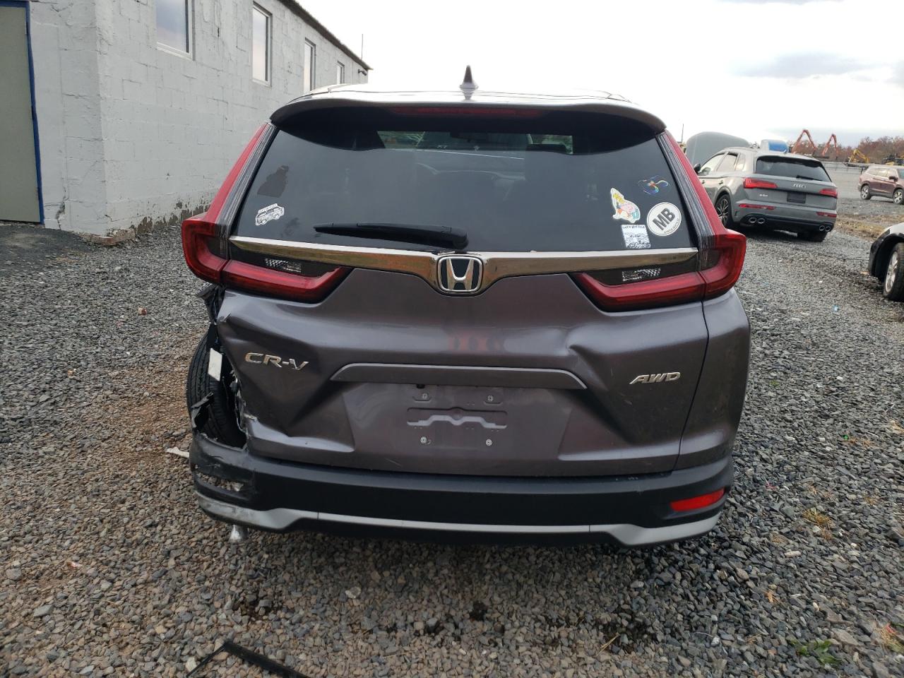 2022 Honda Cr-V Ex VIN: 2HKRW2H58NH628562 Lot: 91880445