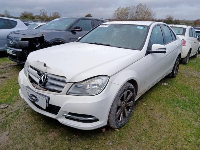 2012 MERCEDES-BENZ C CLASS C220 CDI BLUEEFFICIENCY EXECUTIVE SE 4DR AUTO for sale at Copart WESTBURY