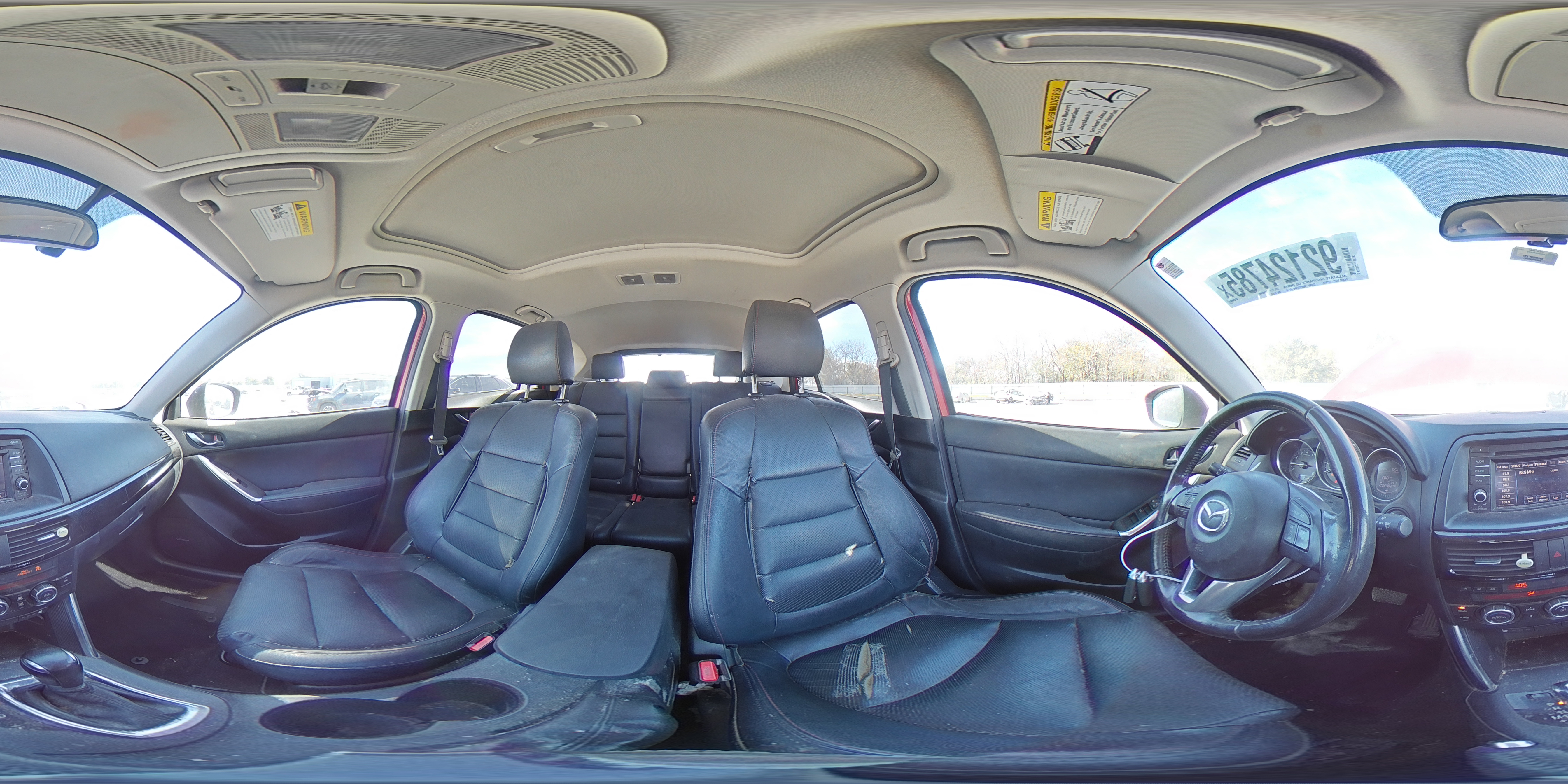 2015 Mazda Cx-5 Gt VIN: JM3KE2DYXF0452561 Lot: 92124785