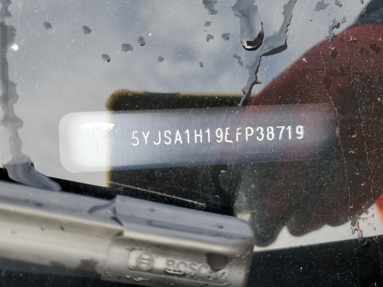 2014 Tesla Model S VIN: 5YJSA1H19EFP38719 Lot: 93710885