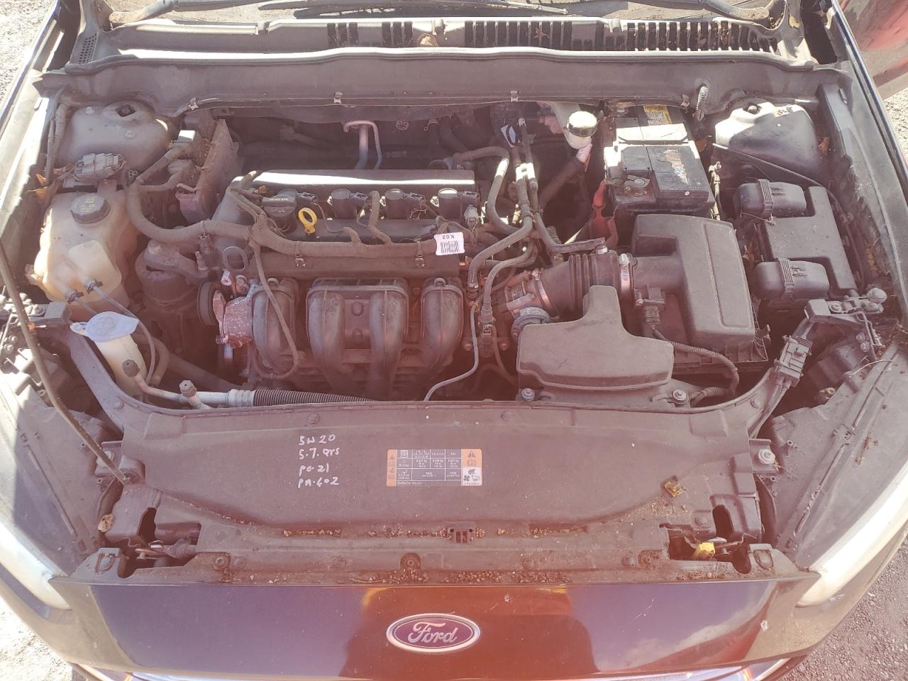 2014 Ford Fusion Se VIN: 1FA6P0H7XE5404687 Lot: 90989015