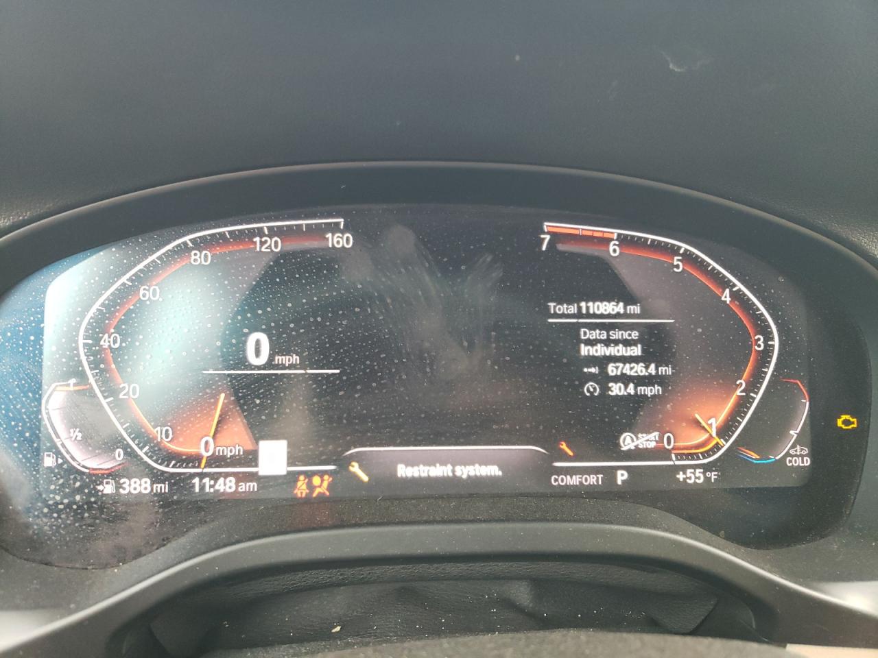 2020 BMW X3 xDrive30I VIN: 5UXTY5C04LLT36394 Lot: 92608805