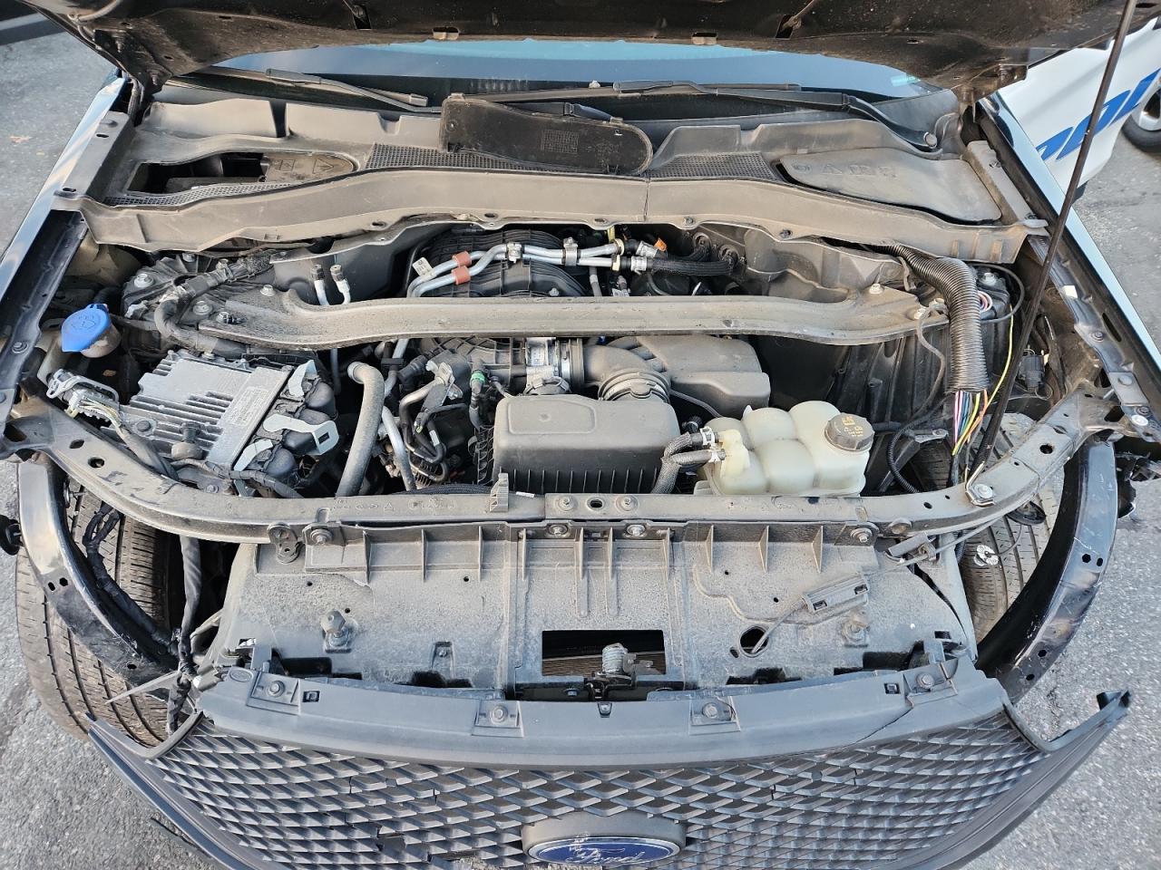 2022 Ford Explorer Police Interceptor VIN: 1FM5K8AB2NGA10750 Lot: 93104675