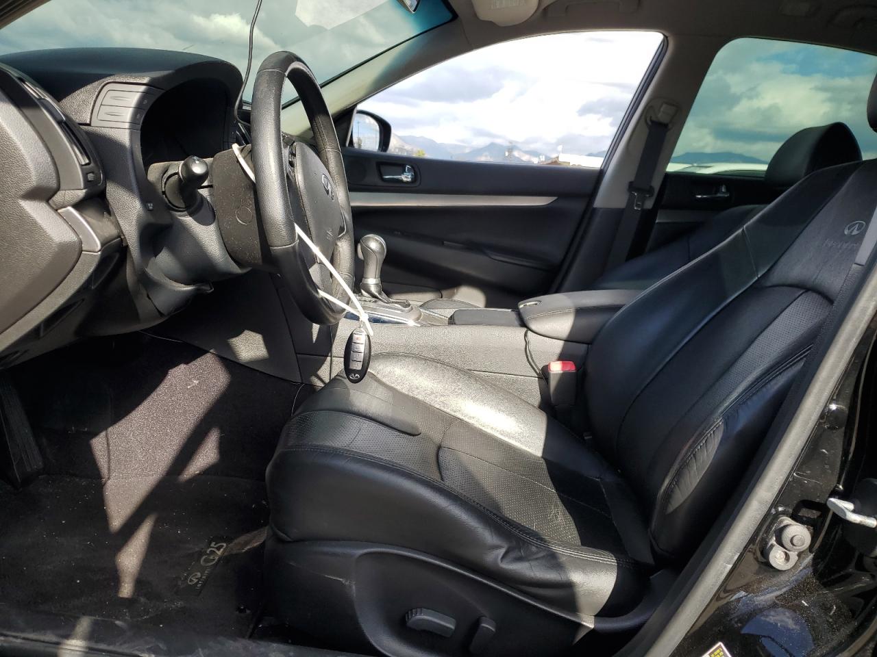 2011 Infiniti G25 Base VIN: JN1DV6AP1BM600509 Lot: 92712555