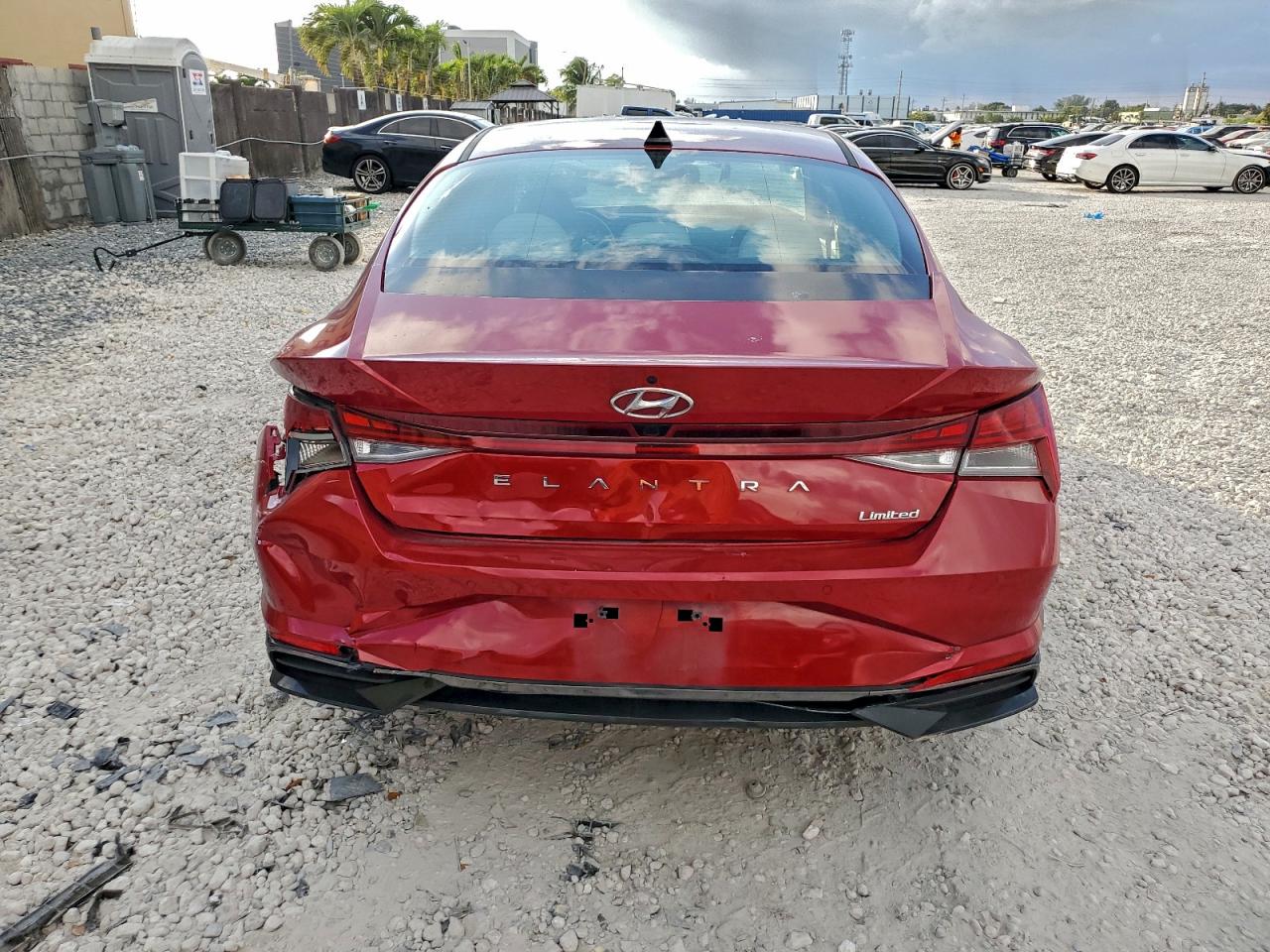 2023 Hyundai Elantra Limited VIN: KMHLP4AG0PU404071 Lot: 94410155
