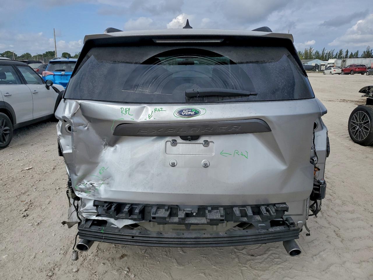 2021 Ford Explorer Xlt VIN: 1FMSK7DH5MGB49167 Lot: 94117815