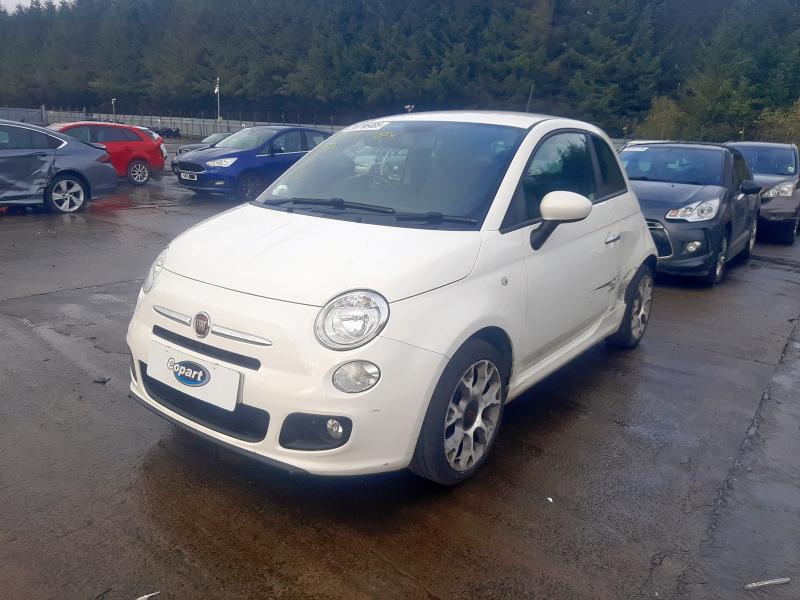 2015 FIAT 500 1.2 S 3DR for sale at Copart WHITBURN