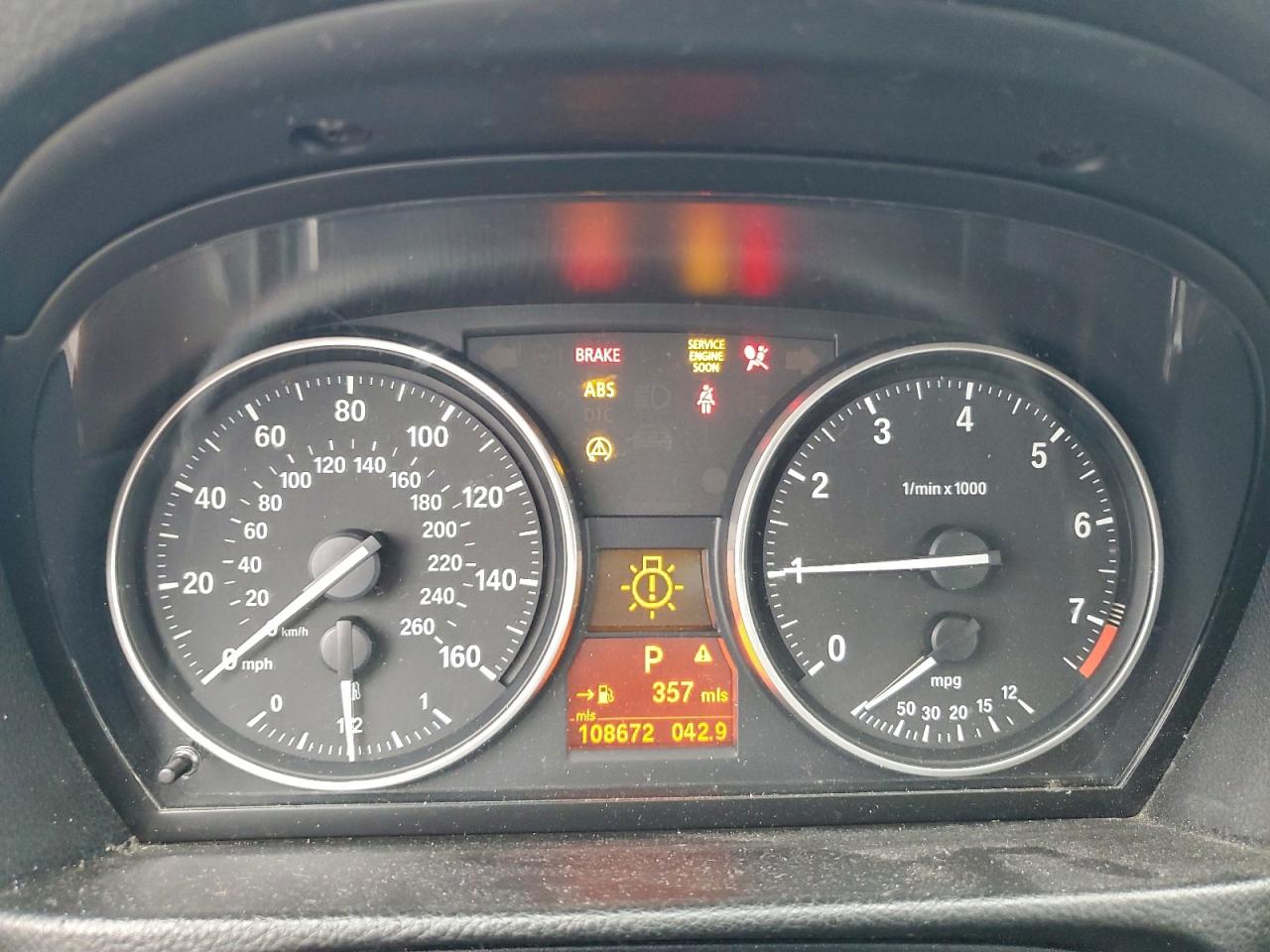 2010 BMW 328 Xi Sulev VIN: WBAPK5C57AA653754 Lot: 93505935