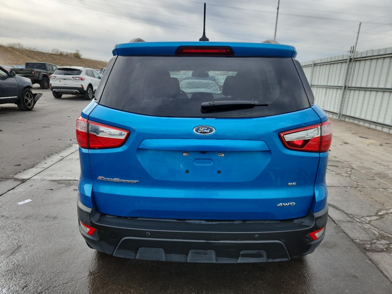 2018 Ford Ecosport Se VIN: MAJ6P1UL7JC224288 Lot: 91038365