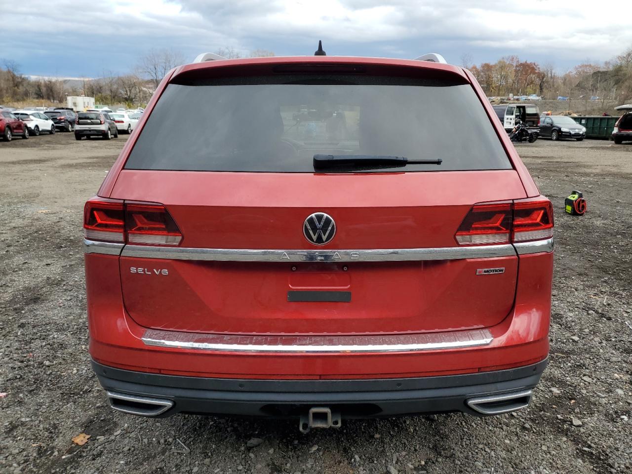 2021 Volkswagen Atlas Sel Premium VIN: 1V2TR2CA4MC526475 Lot: 92744205